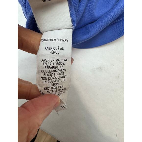 L.L. Bean Supima Cotton Knit Dress Tie Soft Beach Vacation Cover-Up - Large - Picture 6 of 8